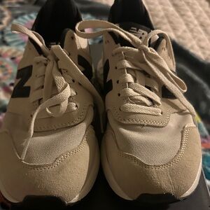 New Balance Women’s Beige and Black Athletic Shoes